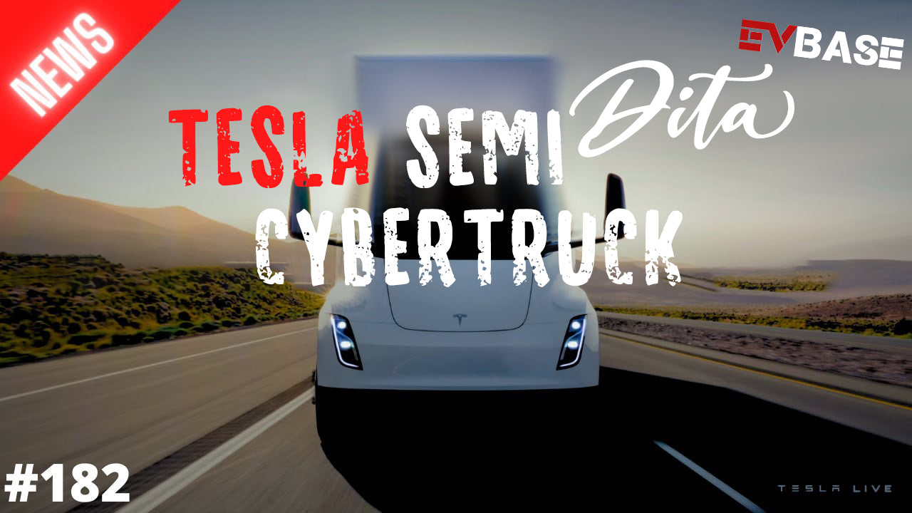 Tesla is utilizing its own electric Semi truck to transport the Cybertruck