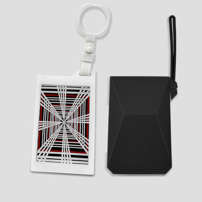 Cybertruck Style Key Card holder for Model 3/Y/X/S Inspired by Cybertruck Plaid Style