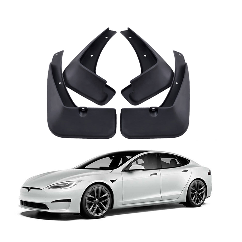 Tesla Mud Flaps Model Y Model 3 Model X Model S Mud Flaps Model 3 Highland Splash Guards 4PCS OEM Style No Drilling