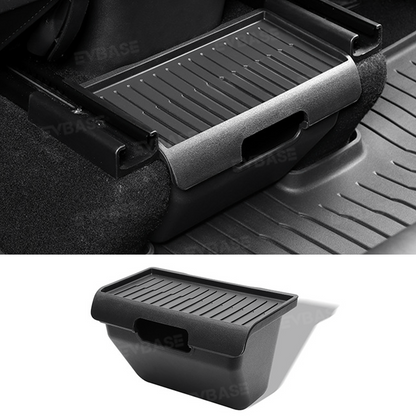 Tesla Organizer Model Y Juniper Storage Box Rear Seat Trash Can Tesla Interior Accessories