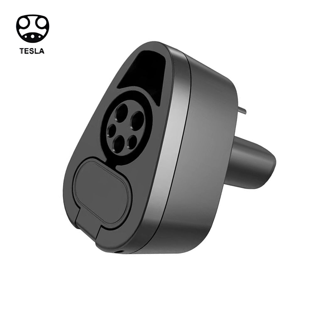 EVBASE Tesla to J1772 Charging Adapter 80A MAX/240VAC Compatible with -  EVBASE-Premium EV&Tesla Accessories