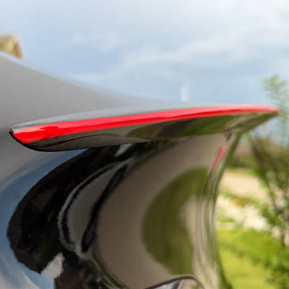 2023 EVBASE Tesla rosso fibra di carbonio Spoiler ala per il modello 3 Y