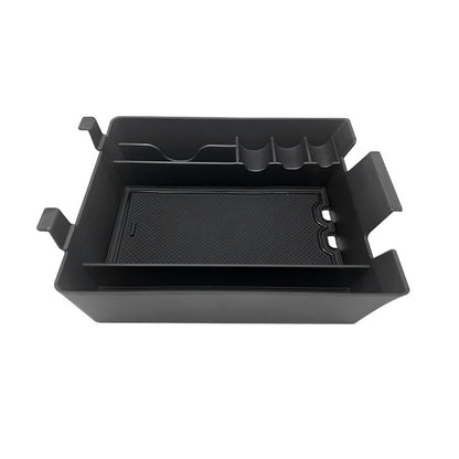 Upgrade Rivian Center Console Organizer Tray EVBASE R1S R1T Center Armrest Storage Box