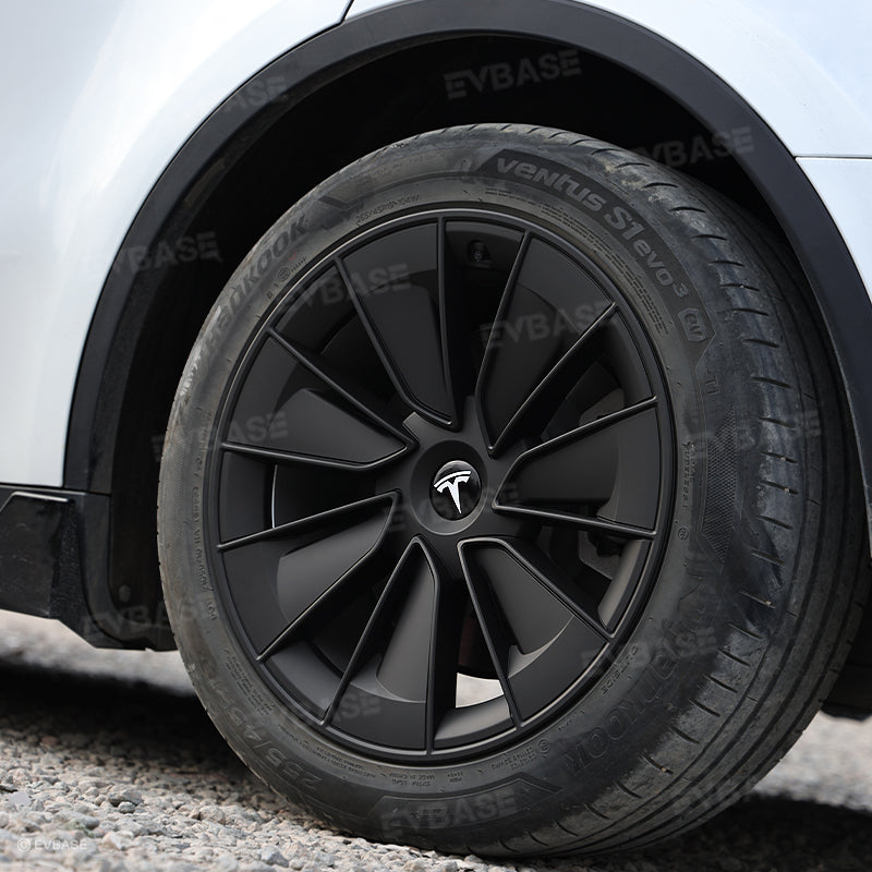 Tesla Model Y 19" Gemini Wheel Covers Hubcaps Inspired By Model 3 Performance Wheel Caps Rim Protector 4PCS