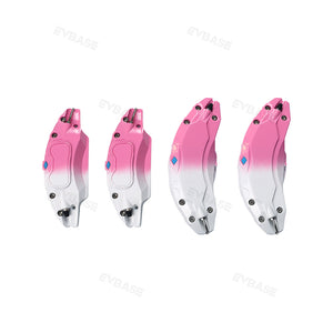 Tesla Model 3 Y Brake Caliper Cover Gradient Pink Caliper Protector 18/19/20 Inch Wheel 4PCS