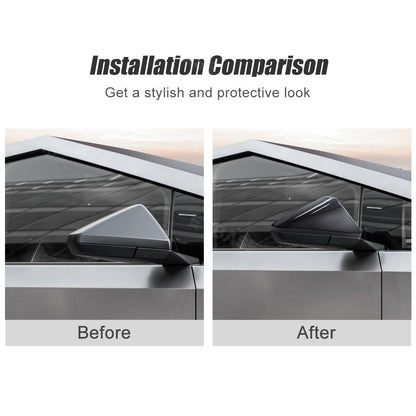 Tesla Cybertruck Side View Mirror Cover ABS Trim Door Side Mirror Overlays