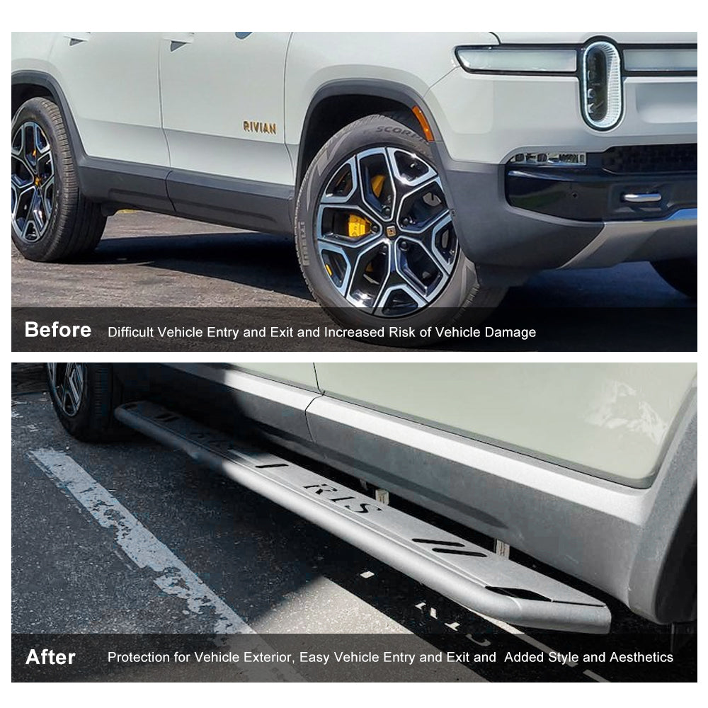 EVBASE Rivian Running Boards R1T/R1S Running Boards Rivian Exterior Accessories