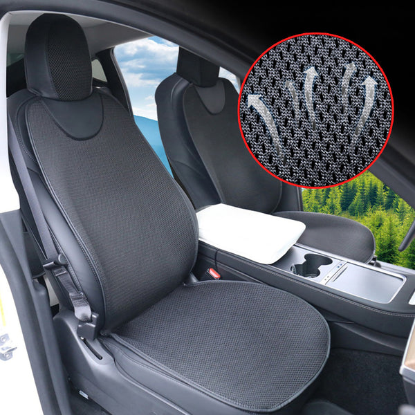 2023 NEW Tesla Model Y / 3 Smart Cooling Car Seat Cushion for Summer  Driving Breathable Seat Cover with 10 Fans 15s Cool Down - AliExpress