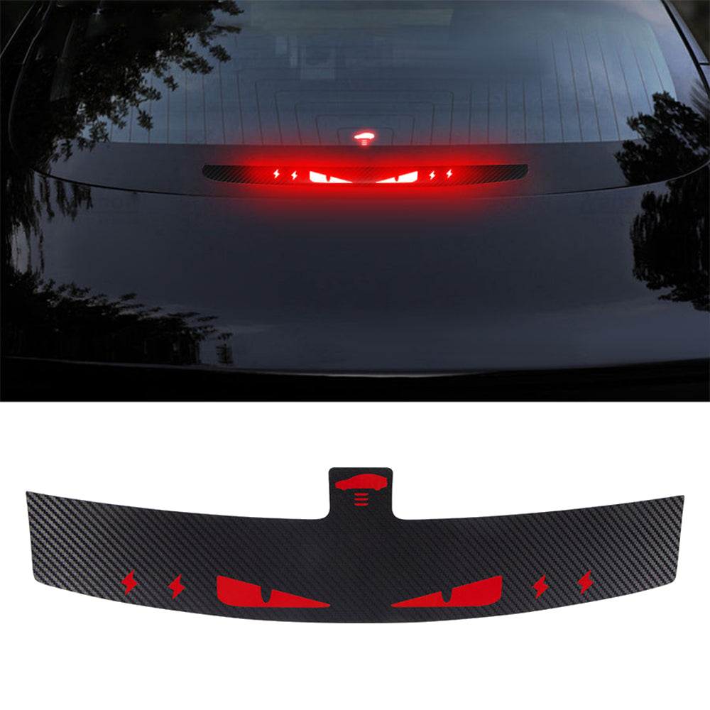 Tesla Model 3 Y High-mounted Lamp Garnish Rear Windscreen Brake Light Decals