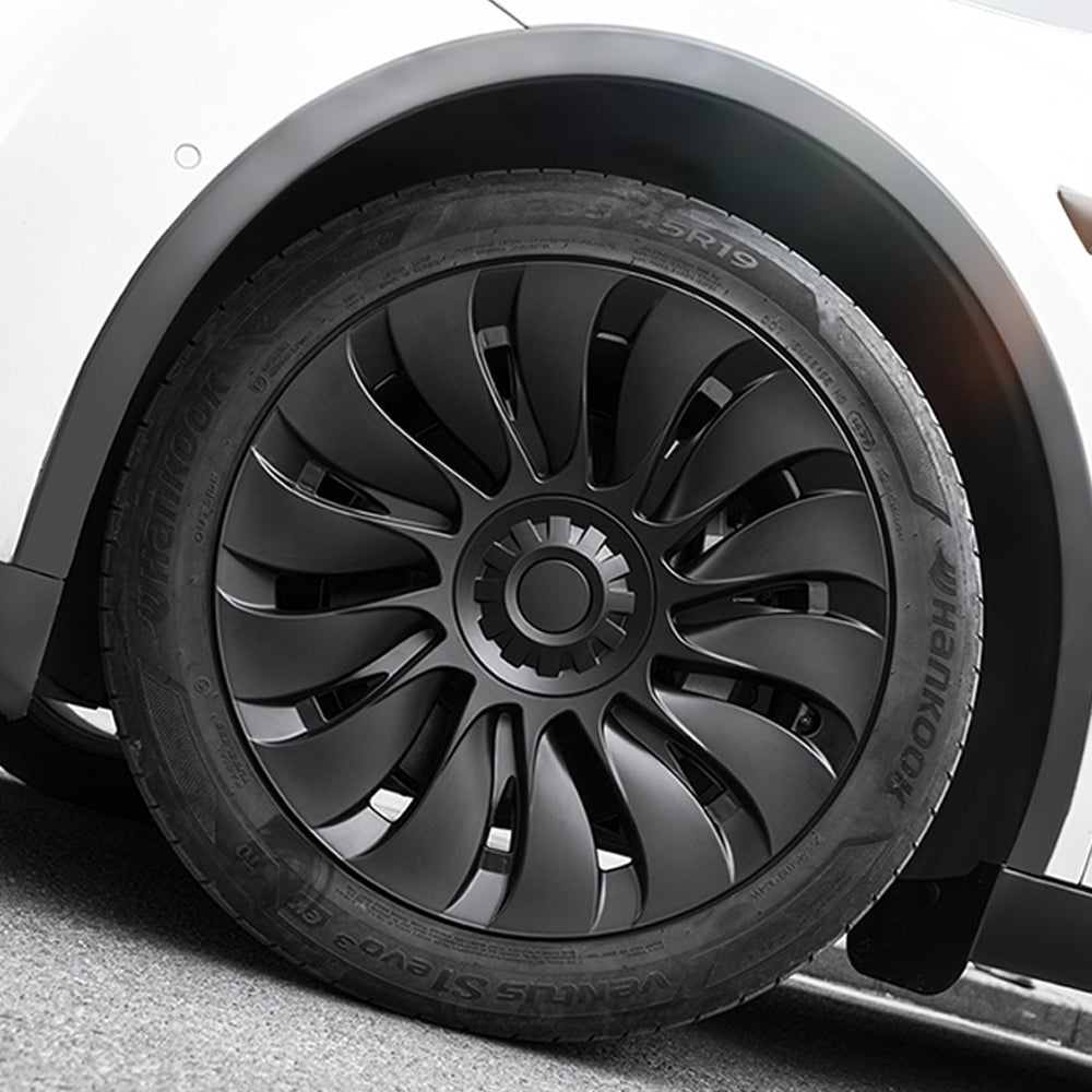 2023 Nuevo modelo Y Überturbine cubiertas de rueda para 19inch Model Y Gemini Wheel Matte 4PCS