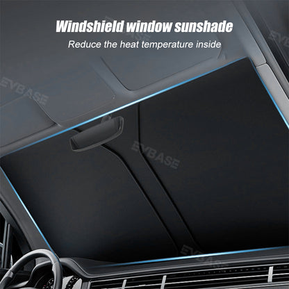 Ford Mustang Mach-E Sunroof Sunshade Glass Roof Sun Visor Windshield Window Sun Shade Umbrella Heat Shield Cover