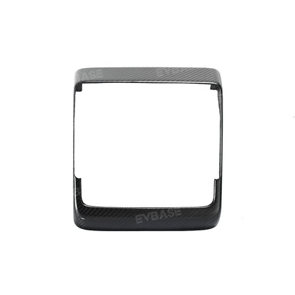 Tesla Model Y Juniper Rear Screen Frame Cover Real Carbon Fiber Back Screen Display Frame Overlay