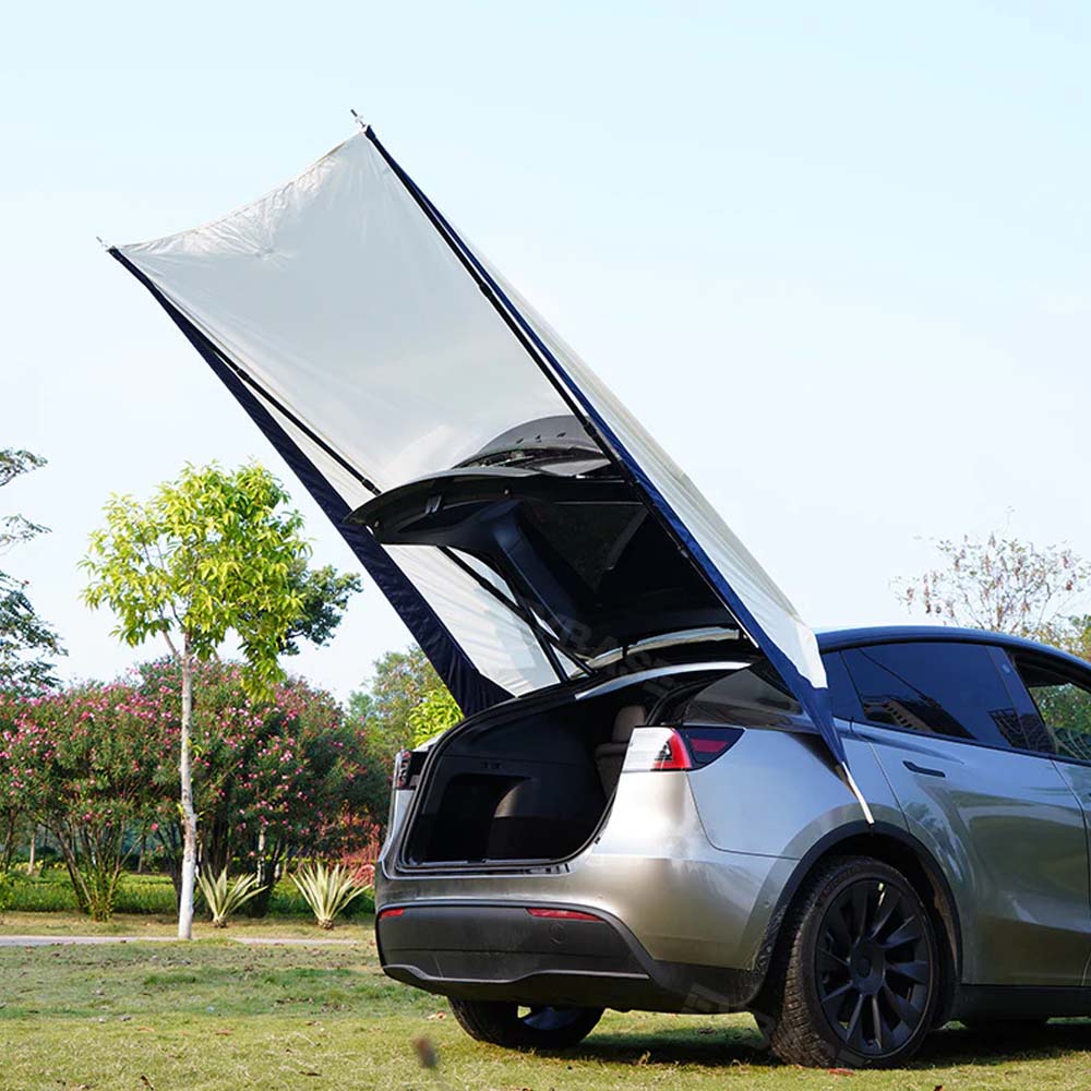 EVBASE Tesla Model Y Tailgate Camping Tent Portable Tarp Canopy Awning EVBASE Premium EV Tesla Accessories