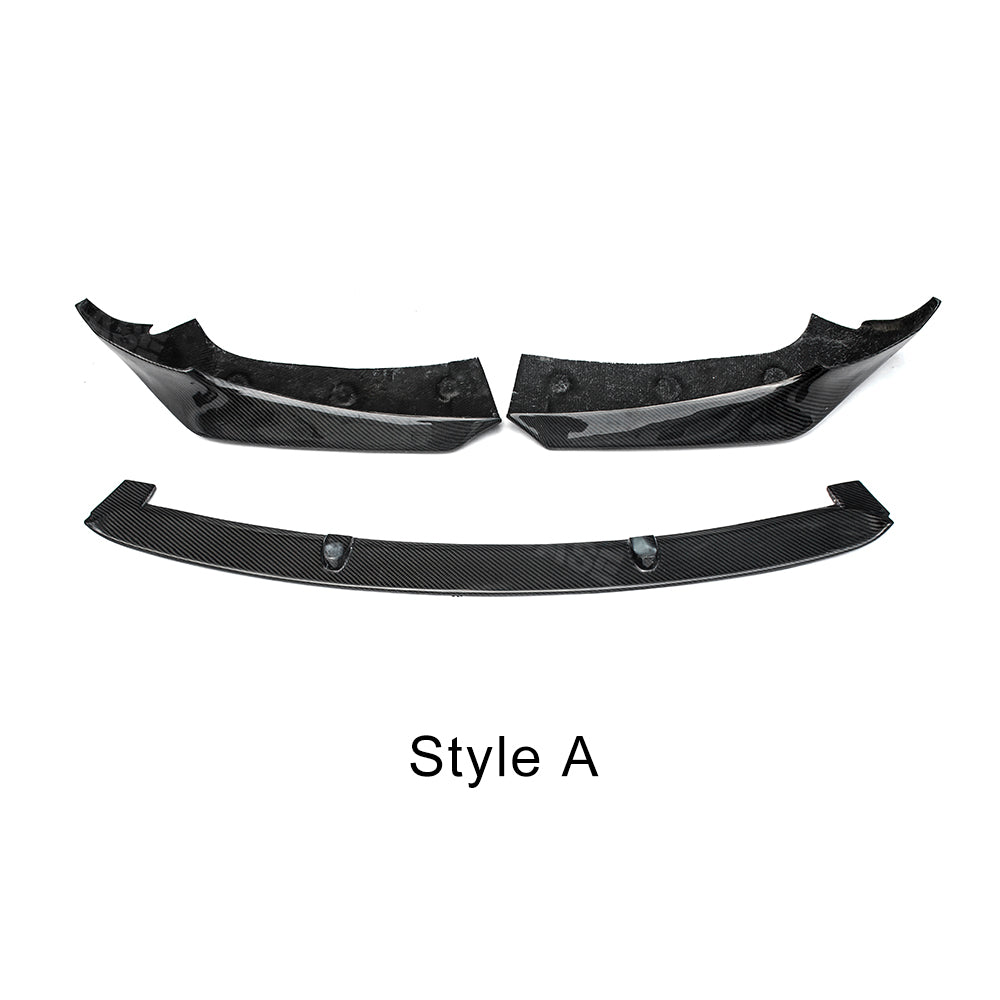 Tesla Model 3 Front Bumper Lip CMST Real Carbon Fiber Spoiler Splitter Trim Front Apron | EVBASE