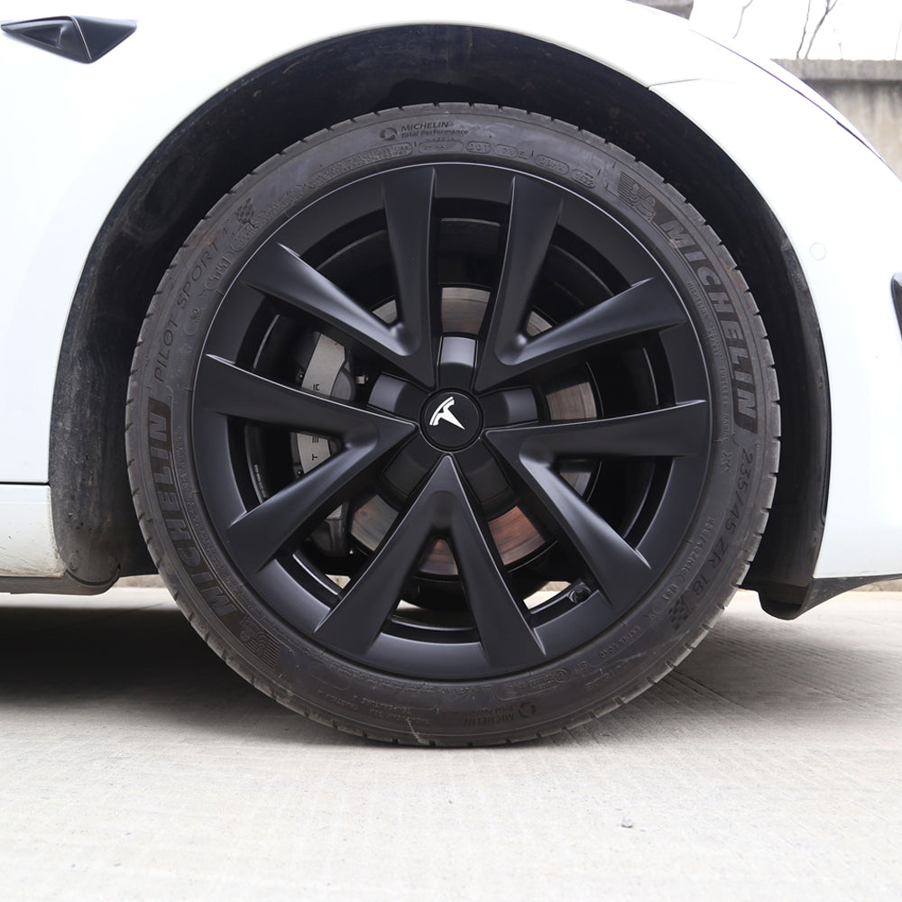Tesla Model 3 Highland Wheel Covers 18inch Photon Wheel Caps Inspired by  Model S Tempest Wheels