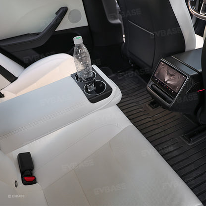 Tesla Model Y Juinper Real Carbon Fiber Upgrade Kit Full Interior Protection Cover Trim Overlay