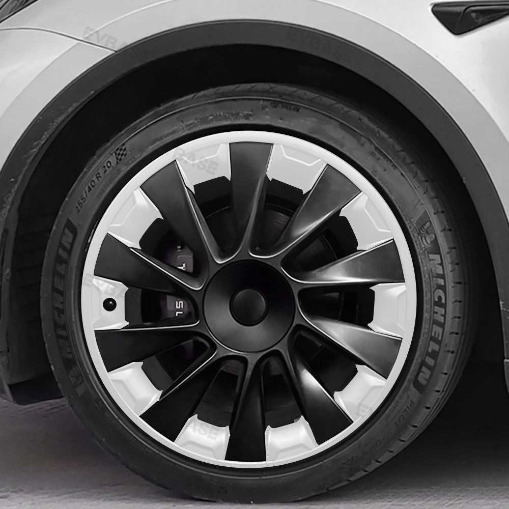 Tesla Model Y Wheel Rim Protector 20 Inch All-In-One Rimcase Mecha Style (Set of 4)