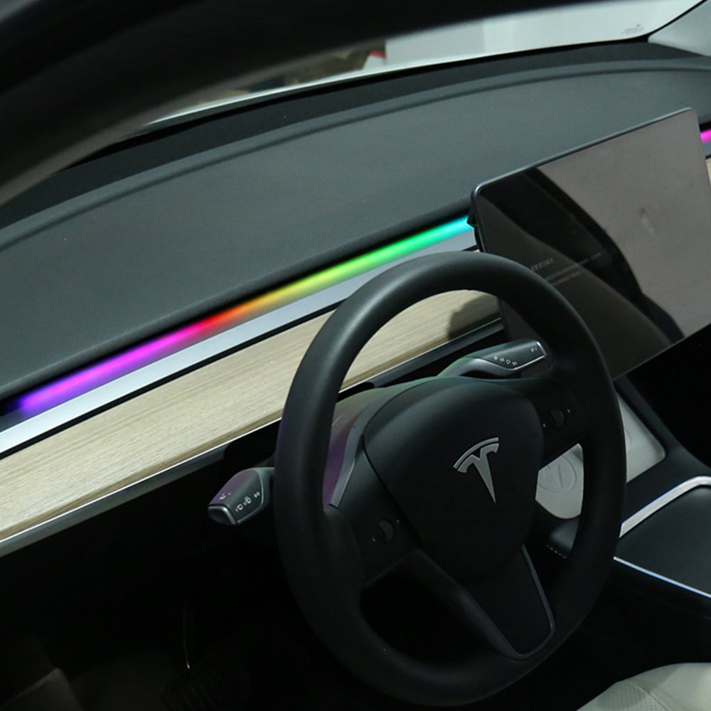 Cockpit Leiste Ambiente Für Tesla Model 3/Y, RGB