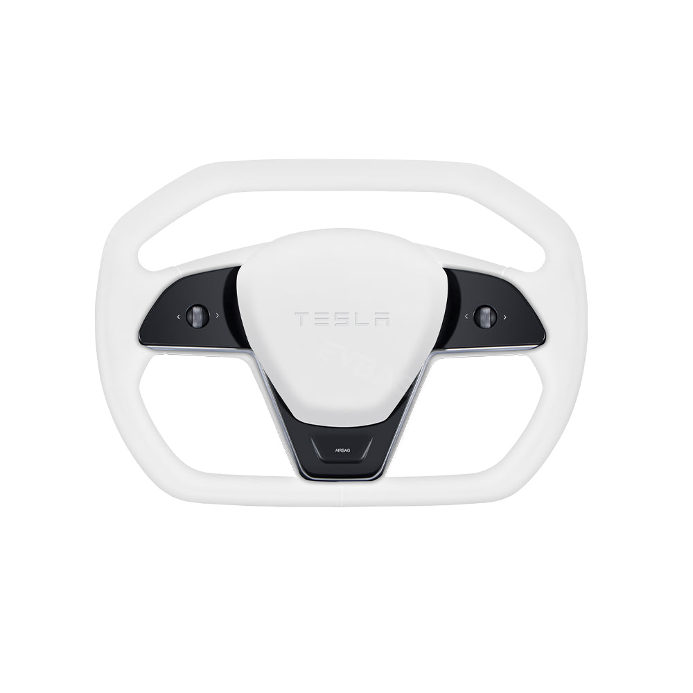 EVBASE Tesla Model 3 Y Yoke Steering Wheel Inspired By Cybertruck Style