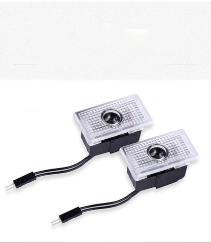 Model 3 Highland & Model Y Juniper Puddle Lights Projector Door Step Light T Logo with Letters Tesla Interior Accessories