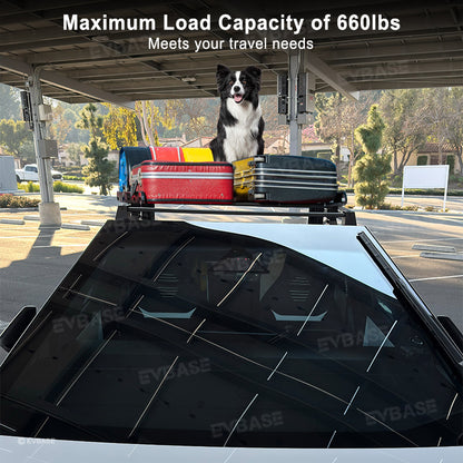 Tesla Cybertruck Rooftop Platform Roof Rack System Exterior Accessories EVBASE