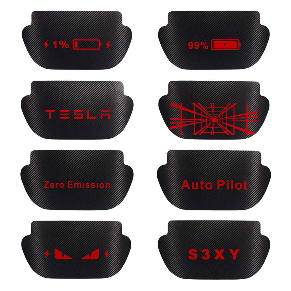 Tesla Model 3 Y High-mounted Lamp Garnish Rear Windscreen Brake Light Decals