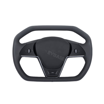 EVBASE Tesla Model 3 Y Yoke Steering Wheel Inspired By Cybertruck Style