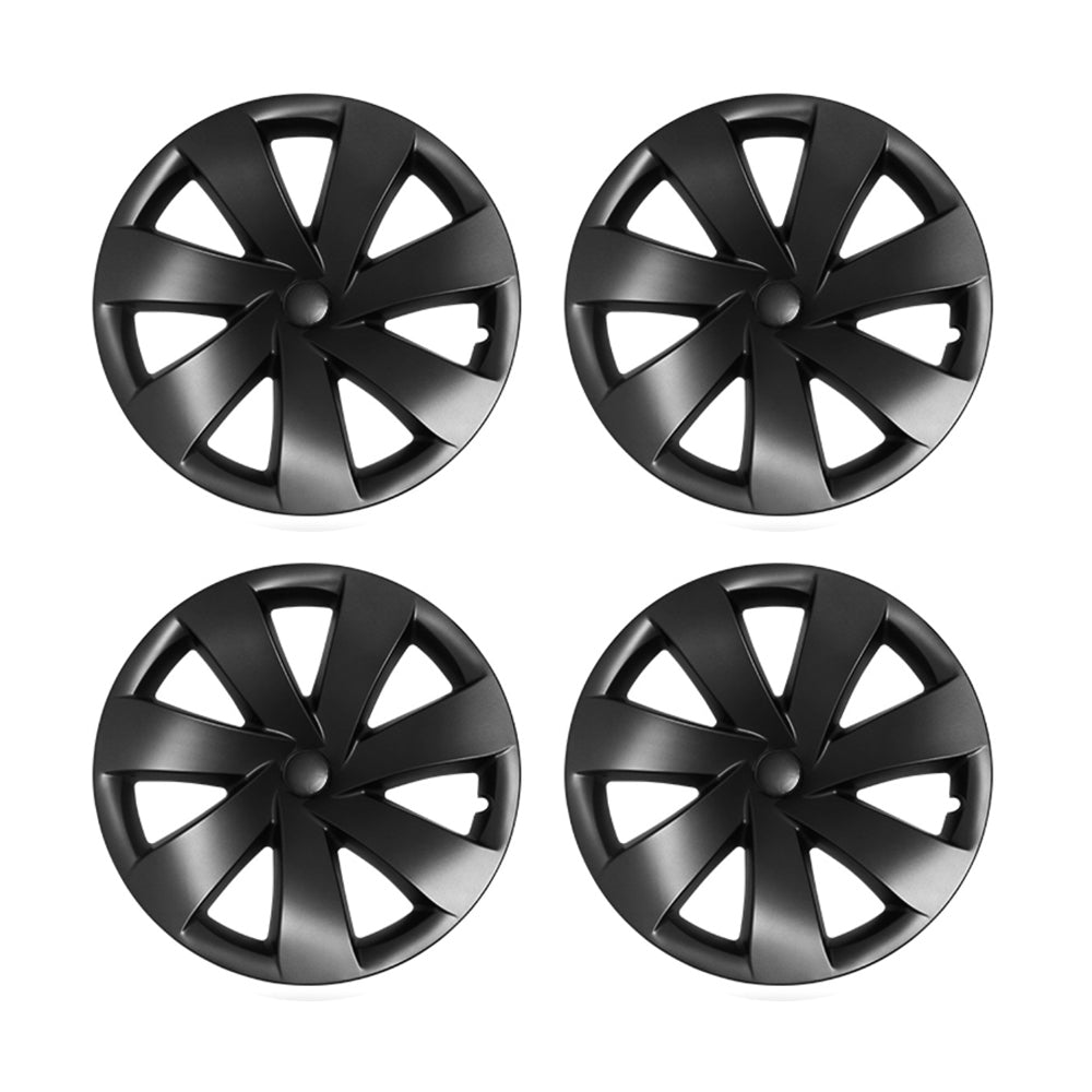 50%OFF - Tesla Model Y Wheel 19-Inch Hub Cap ABS Replacement Wheel Cover Set of 4 Matte Tesla Accessories