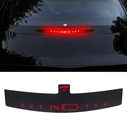 Tesla Model 3 Y High-mounted Lamp Garnish Rear Windscreen Brake Light Decals