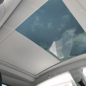 EVBASE Tesla Model 3 Y einziehbarer Sonnenschutz Glasdach Sonnenschutz