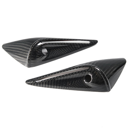 EVBASE Carbon Fiber Tesla Side Camera Turn Signal Cover for Model 3 Y X S