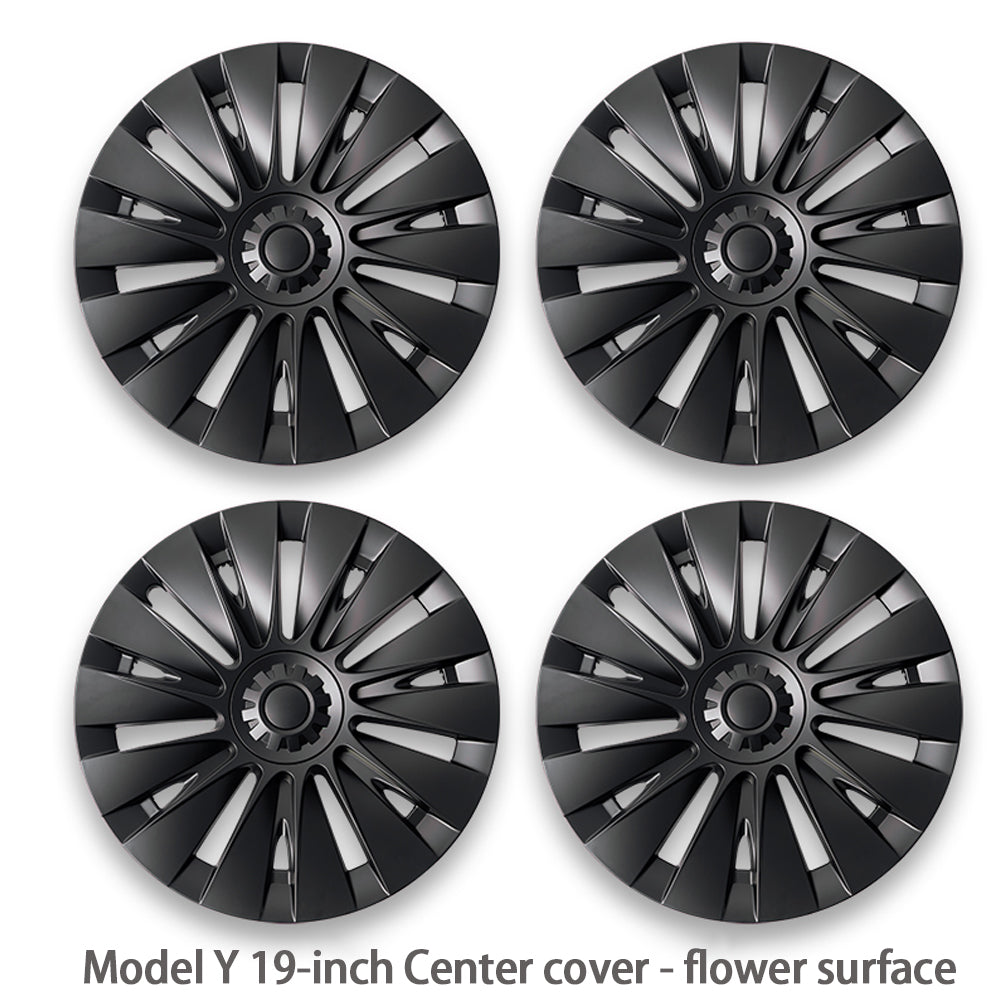 Tesla Model Y Wheel Cap 19 inch Induction Model Y Wheel Covers 4PCS EVBASE