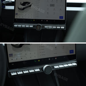 Tesla Physical Buttons Center Console Multi-function Intelligent Control With Ambient Light For Model 3/Y