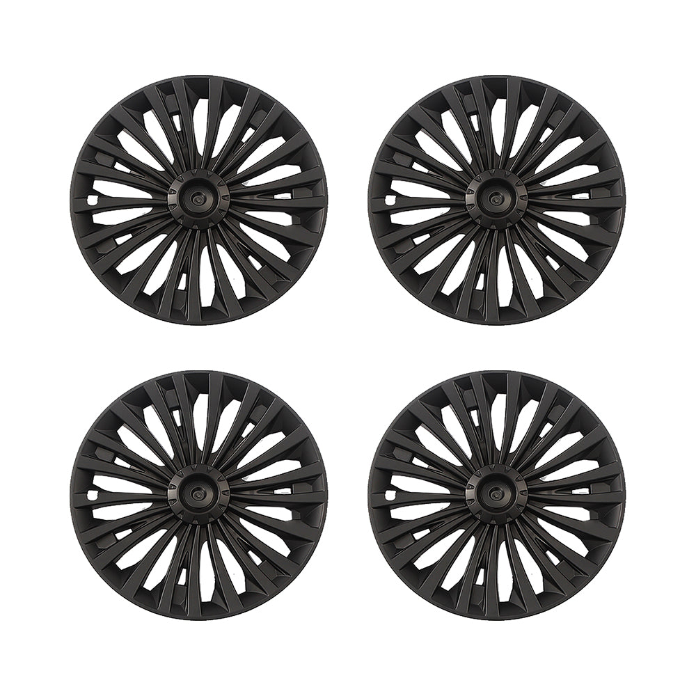 4PCS Tesla Model Y Wheel Cover Hubcaps Rim Protector 19-Inch Hub Cap Replacement For Tesla Accessories