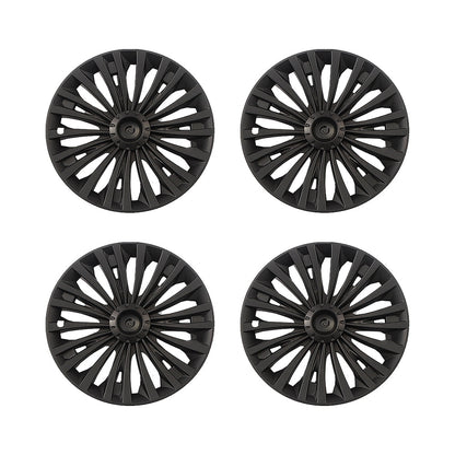 4PCS Tesla Model Y Wheel Cover Hubcaps Rim Protector 19-Inch Hub Cap Replacement For Tesla Accessories