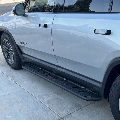 2025 Rivian R1T/R1S Running Boards Side Steps Nerf Bars Rivian Exterior Accessories EVBASE