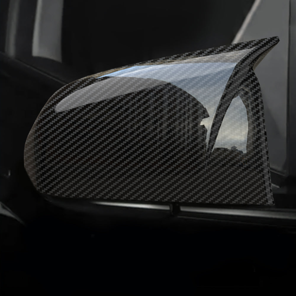 Tesla Model 3 Y Side Rearview Mirror Covers Real Carbon Fiber