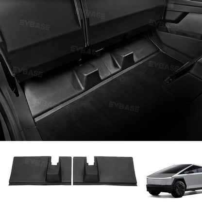 Cybertruck Rear Under Seat Protector TPE Protective Cover Guard Panel Tesla Accessories 2PCS