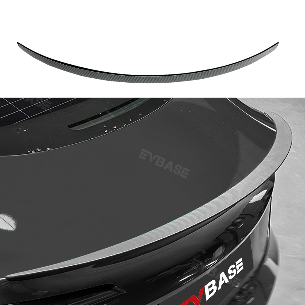 Carbon Fiber Tesla Spoiler Model Y/3 Real Carbon Fiber Spoiler Wing