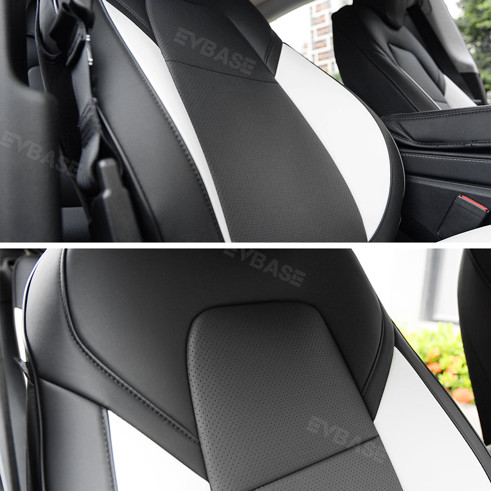 Model Y 3 Custom Seat Covers NAPPA Leather Breathable Cushion Tesla Interior Accessories