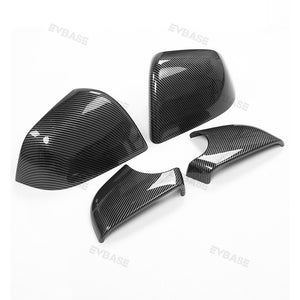 Tesla Model Y Rearview Mirror Covers Full Cover ABS Side Mirror Caps Full Coverage Trim