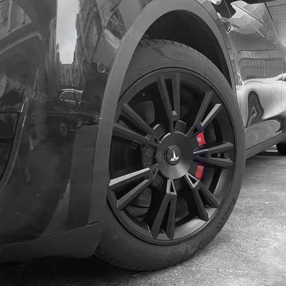 50%OFF - EVBASE Model Y Wheel Covers 19 Inch Tesla Hub Caps Cyber Style 4PCS