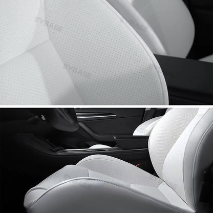 Tesla Model 3 Y Sport Seats Replacement Nappa Leather Inspired By Model 3 Highland Performance Seat