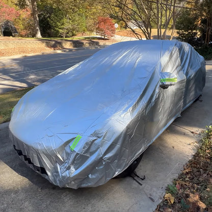 Tesla Model 3 X Y Full Car Cover Waterproof All Weather Protection Snow Proof Windproof Outdoor Car Covers