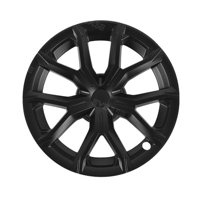 Tesla Model 3 Wheel Covers 18 Inch  ABS Sport Hubcaps Aero Wheel Caps Matte Black 4PCS