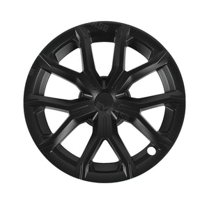 Tesla Model 3 Wheel Covers 18 Inch  ABS Sport Hubcaps Aero Wheel Caps Matte Black 4PCS