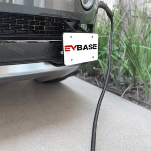Rivian R1T R1S License Plate Holder Kit Front License Plate Frames Mounting Bracket No Drill | EVBASE