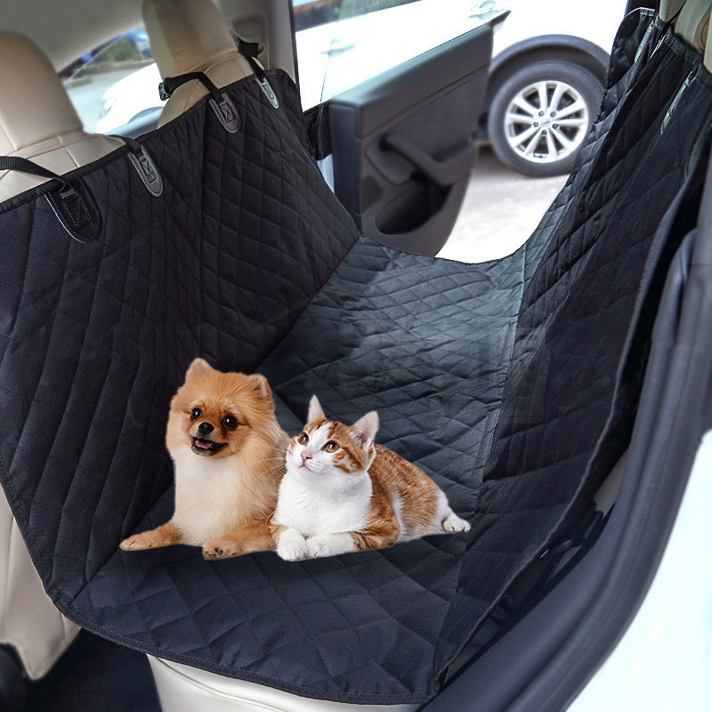 Tesla Pet Dog Car Seat Covers Rear Seat Protection Cover Waterproof Bench Cover