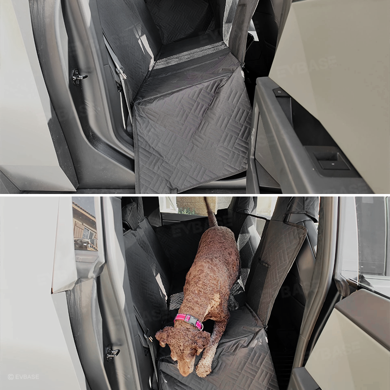 Tesla Cybertruck Pet Mat Rear Seat Cover Waterproof Oxford Cloth Full-Cover Pet Liner