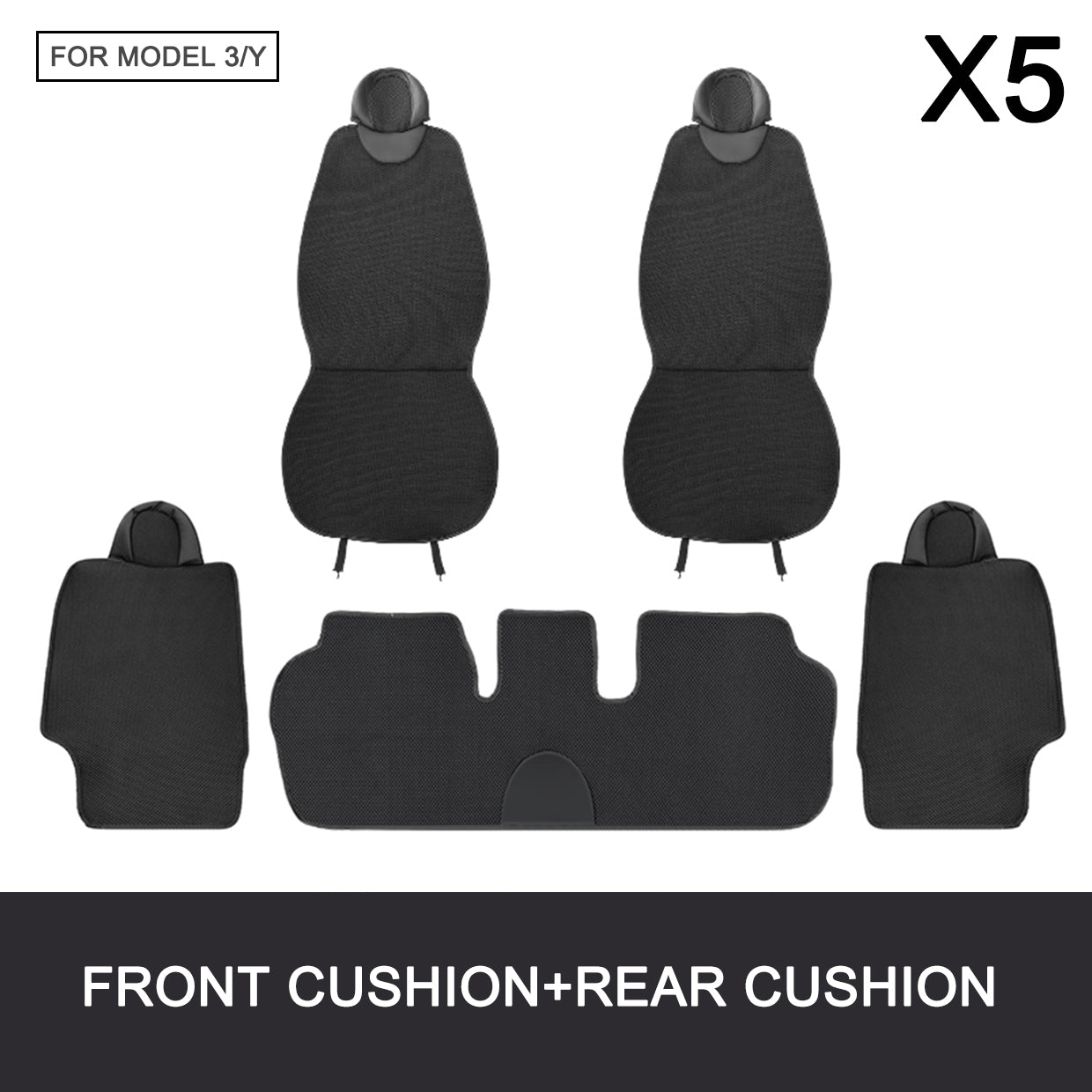 Tesla Model 3 Y Seat Cushion Cool Breathable Air Mesh Car Seat Cushion pad